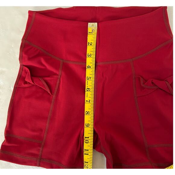 Free People FP Movement Wave Rider Shorts / Red Grape S Activewear NWT - Picture 5 of 12